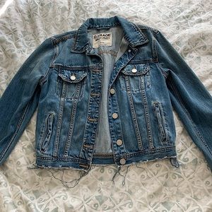 Distressed Denim Jacket